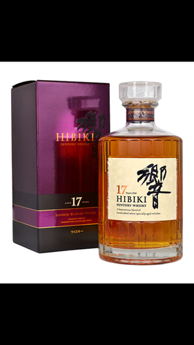 The Hibiki 17YR single malt 750ml