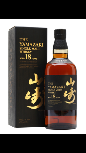 Yamazaki 18YR single malt 750ml