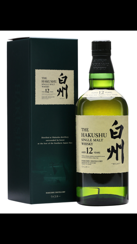 The Hakushu 12Y single malt 750ml