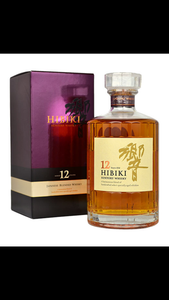 The Hibiki 12YR single malt 750ml