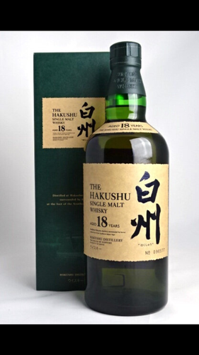 The Hakushu 18YR single malt 750ml